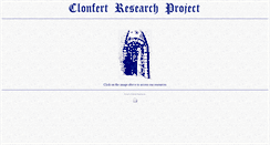 Desktop Screenshot of clonfert.org