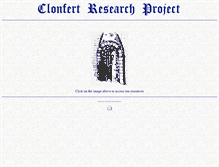 Tablet Screenshot of clonfert.org